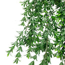 Willow Leaf Garland Artificial Hanging Bush 7.1×30in – NFPA701 Fire Rated – UV Resistant