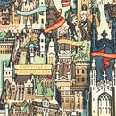 Vintage Map of Cambridge, England 1948