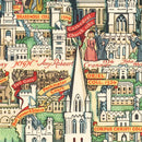Vintage Map of Oxford, England 1948