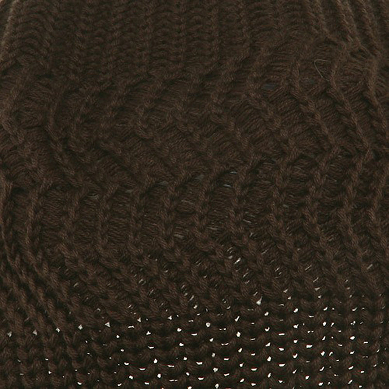 Crown Plain Beanie Visor