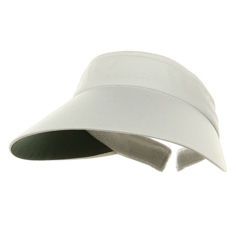 Large Peak Twill Clip Ons