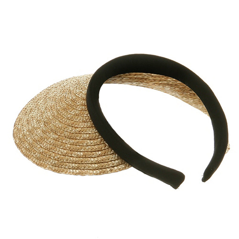 Straw Clip Ons-Natural Black