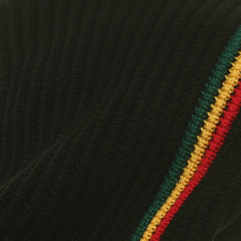Big Size Medium Crown New Rasta Beanie Hat