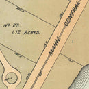 Vintage Map of Buena Vista, Maine 1888