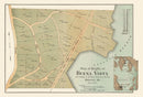 Vintage Map of Buena Vista, Maine 1888