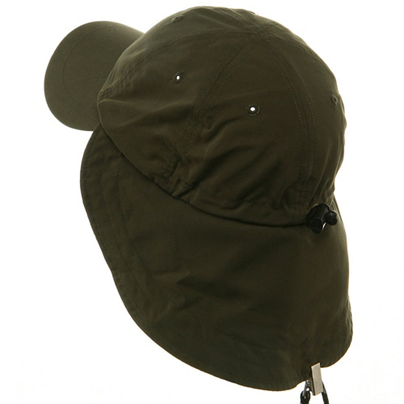 Microfiber Cap with Flap