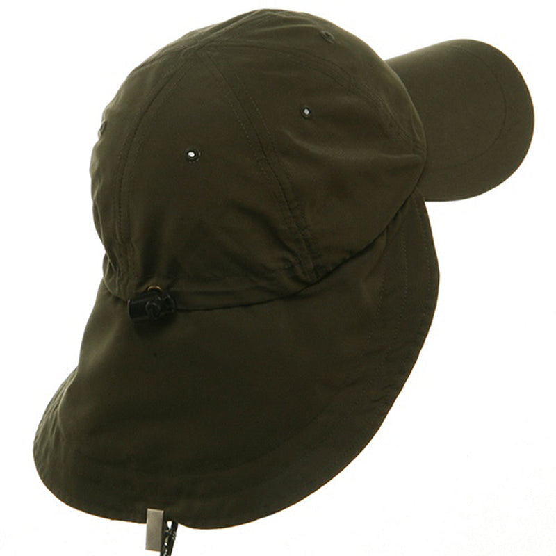 Microfiber Cap with Flap