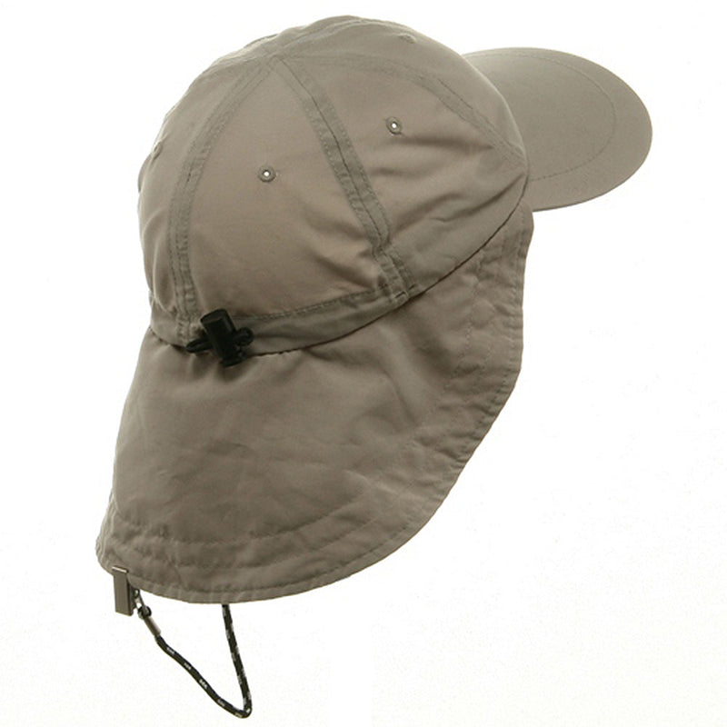 Microfiber Cap with Flap