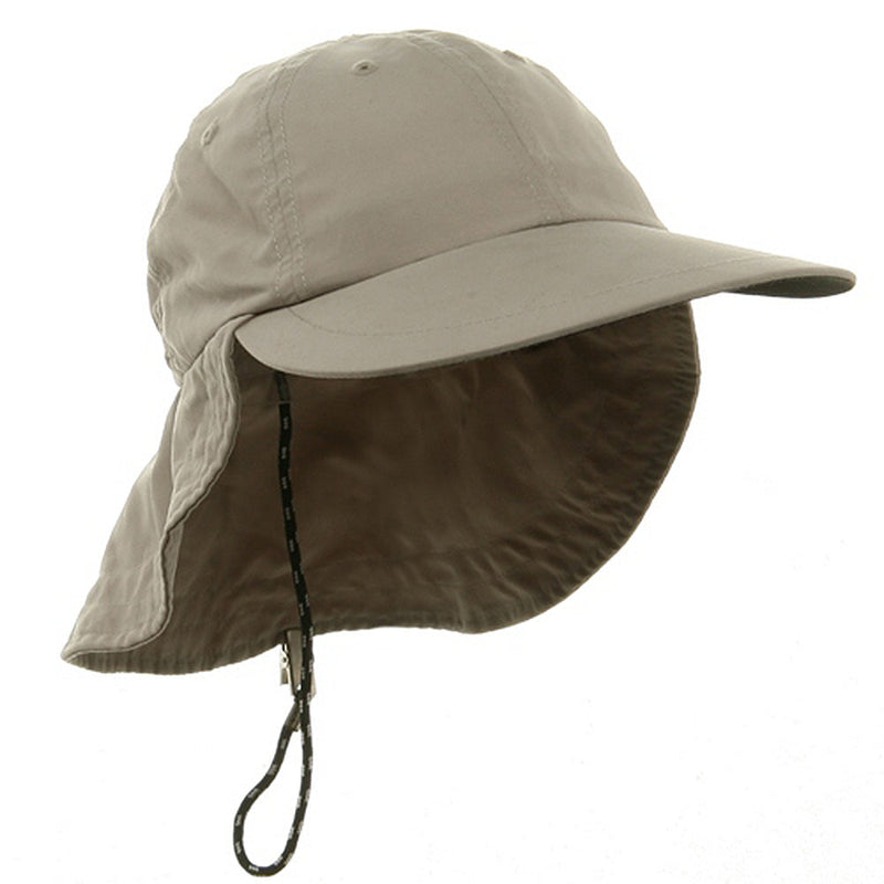 Microfiber Cap with Flap