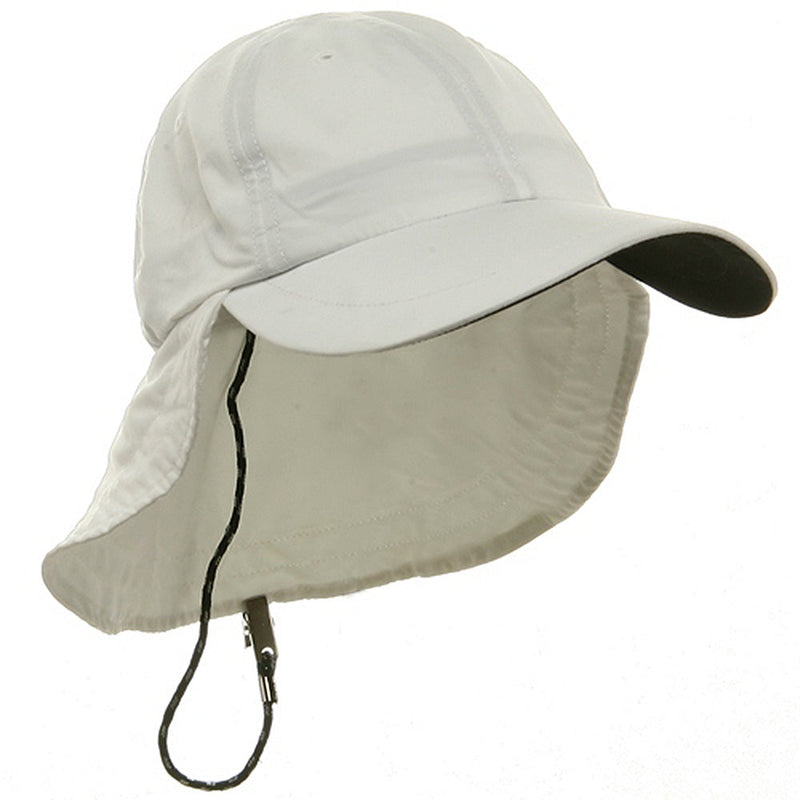 Microfiber Cap with Flap