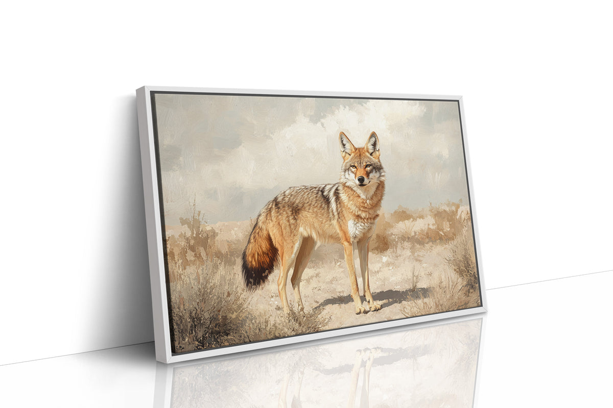 Lone Coyote in the Sun, photo 14 of 16