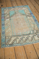 2.5x3.5 Vintage Distressed Oushak Rug