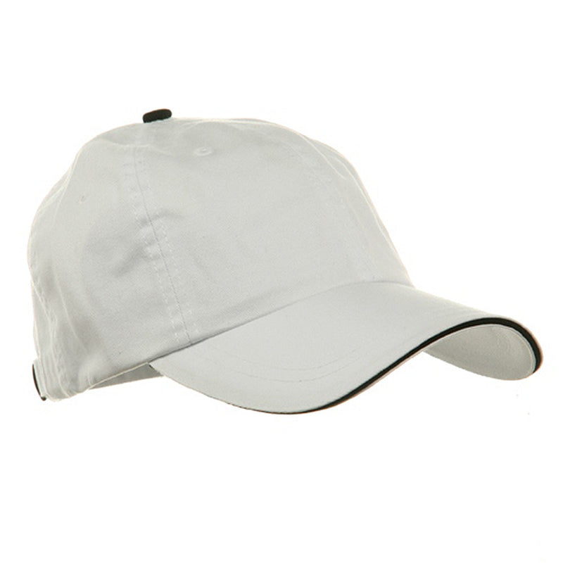 Low Profile Washed Side Zipper Pocket Cap