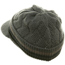 Acrylic Rasta Beanie Visor