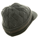 Acrylic Rasta Beanie Visor