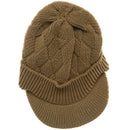 Acrylic Plain Beanie Visor