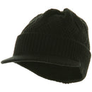 Acrylic Plain Beanie Visor