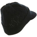Acrylic Plain Beanie Visor