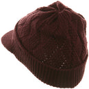 Acrylic Plain Beanie Visor