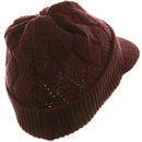 Acrylic Plain Beanie Visor