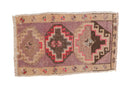 1.5x2.5 Vintage Distressed Kars Rug Mat