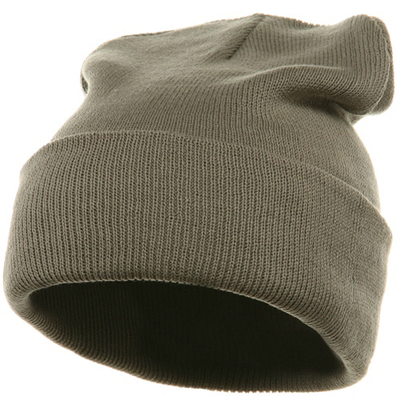 Superior Cotton Knit Long Beanie