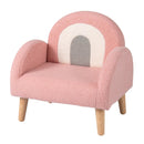 Kids Armchair with Comfy Backrest and Armrests-Pink by LJGDeals
