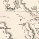 Vintage Map of Tasmania 1831