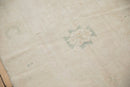 3x6.5 Vintage Distressed Oushak Rug Runner
