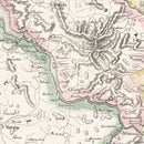 Vintage Goa, India Map 1878