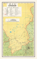 Vintage Chahar, Inner Mongolia Map 1933