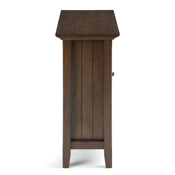 Bedford - Low Storage Media Cabinet - Rustic Natural Aged Brown, photo 2 of 9