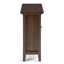 Bedford - Low Storage Media Cabinet - Rustic Natural Aged Brown
