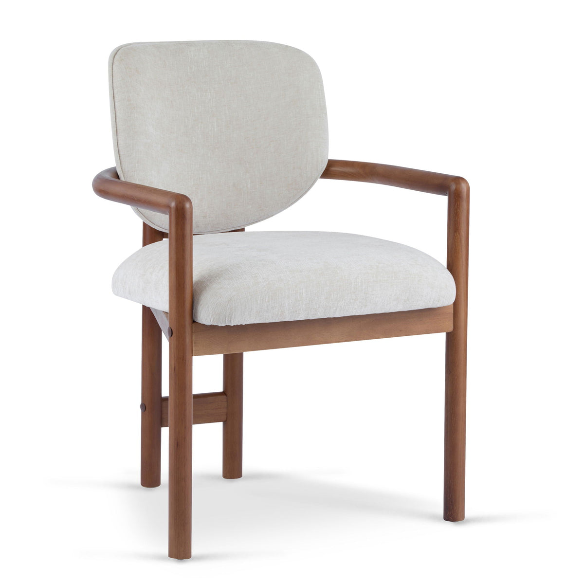 Upholstered Arm Dining Chairs (Set of 2), photo 7 of 34