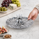 Grape Tidbit tray by Arthur Court Designs