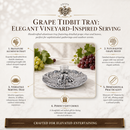 Grape Tidbit tray by Arthur Court Designs