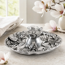 Magnolia Tidbit Tray by Arthur Court Designs