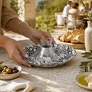 Olive Tidbit tray by Arthur Court Designs