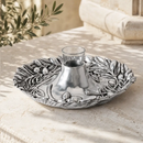 Olive Tidbit tray by Arthur Court Designs