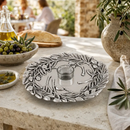 Olive Tidbit tray by Arthur Court Designs