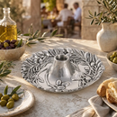 Olive Tidbit tray by Arthur Court Designs