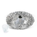 Olive Tidbit tray by Arthur Court Designs