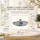 Rabbit Garden Tidbit Tray by Arthur Court Designs