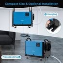124 Pint Crawl Space Dehumidifier with 3 Modes and 24H Timer by LJGDeals