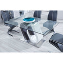 Anne - Dining Table - White / Gray by HouseOfZazla