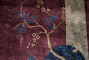 7x13.5 Antique Art Deco Carpet