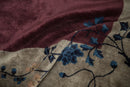 7x13.5 Antique Art Deco Carpet