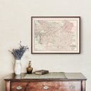 Vintage Map of Brooklyn, New York 1891