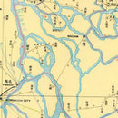 Vintage Guangdong Map 1933
