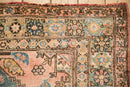 4.5x5 Vintage Anatolian Square Rug